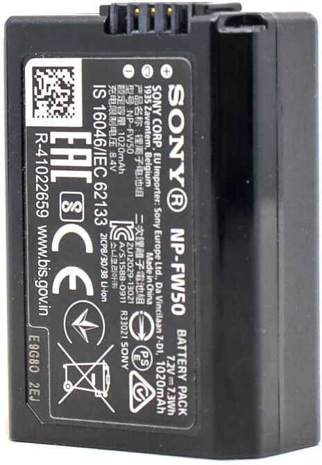 Sony NP-FW50 Battery (Condition: Good)