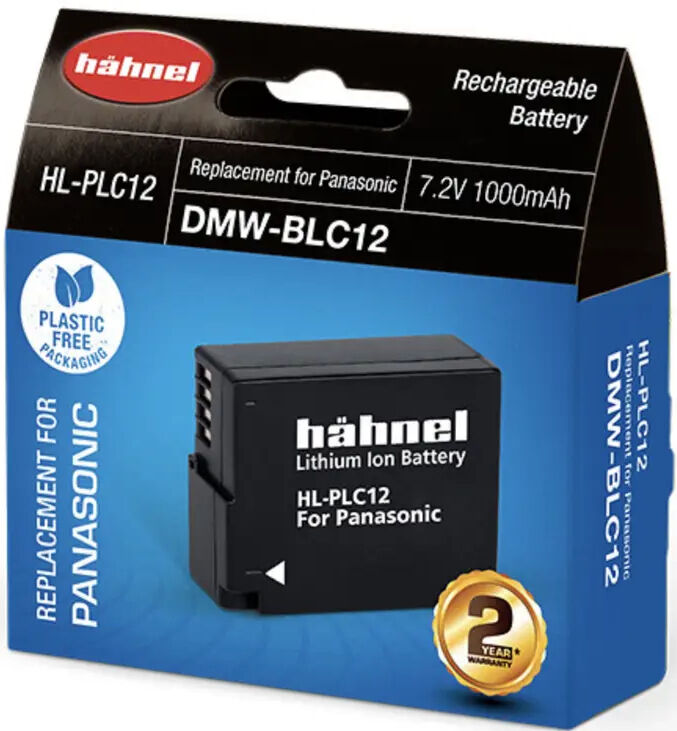 Hahnel Bateria Tipo Panasonic DMW-BLC12 7.2V 1000mAh