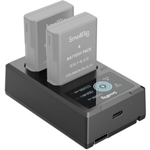 Smallrig 4082 dubbelladdare för EN-EL14 batteri