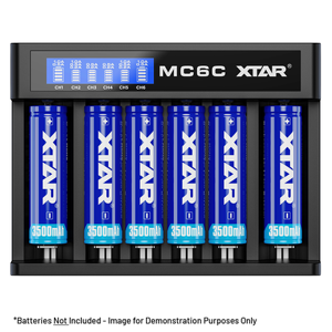 Xtar MC6C USB Battery Charger for Li-ion Batteries