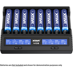 Xtar VC8 Fast USB Battery Charger for Li-ion Batteries