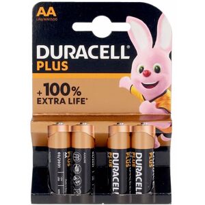 Duracell Plus Power LR06 batteries pack x 4 u