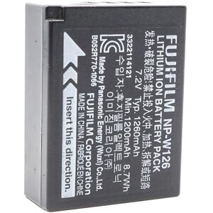 Used Fujifilm NP-W126 Battery