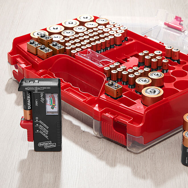 Ontel Products Ultimate Battery Organizer