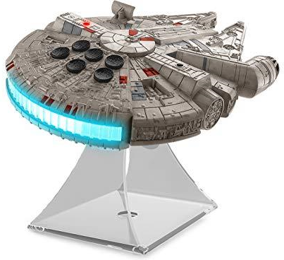 EKids Star Wars Classic 7, Speaker con Tecnologia Bluetooth Veicolo Supereroe Millenium Falcon Grey