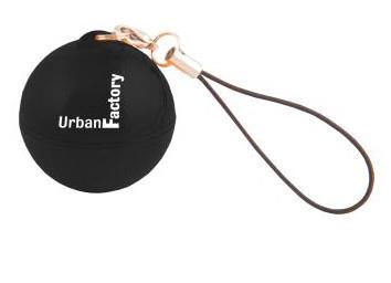 Urban Factory Urban Music Ball Black altoparlante 2 W Nero