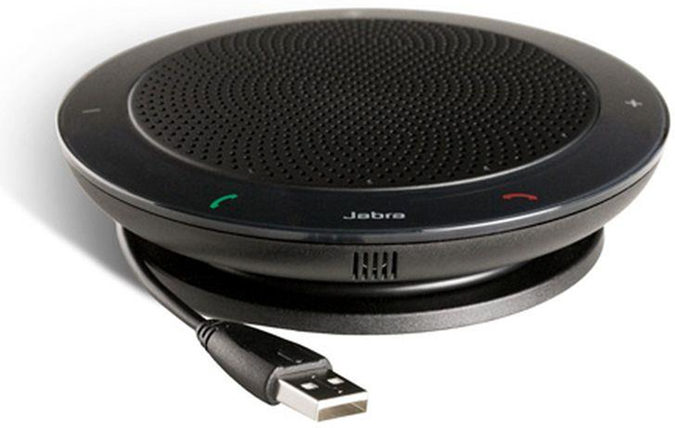 Jabra Speak 410 UC vivavoce Universale USB 2.0 Nero