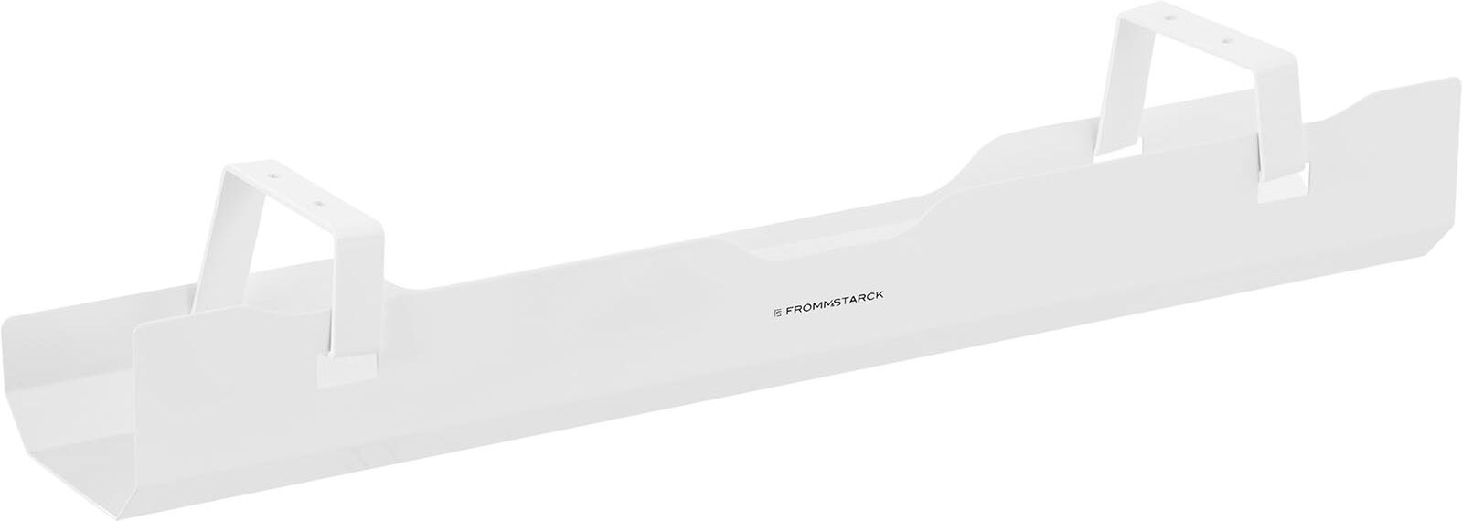 Fromm & Starck Cable Management Tray - 600 x 135 x 108 mm - White