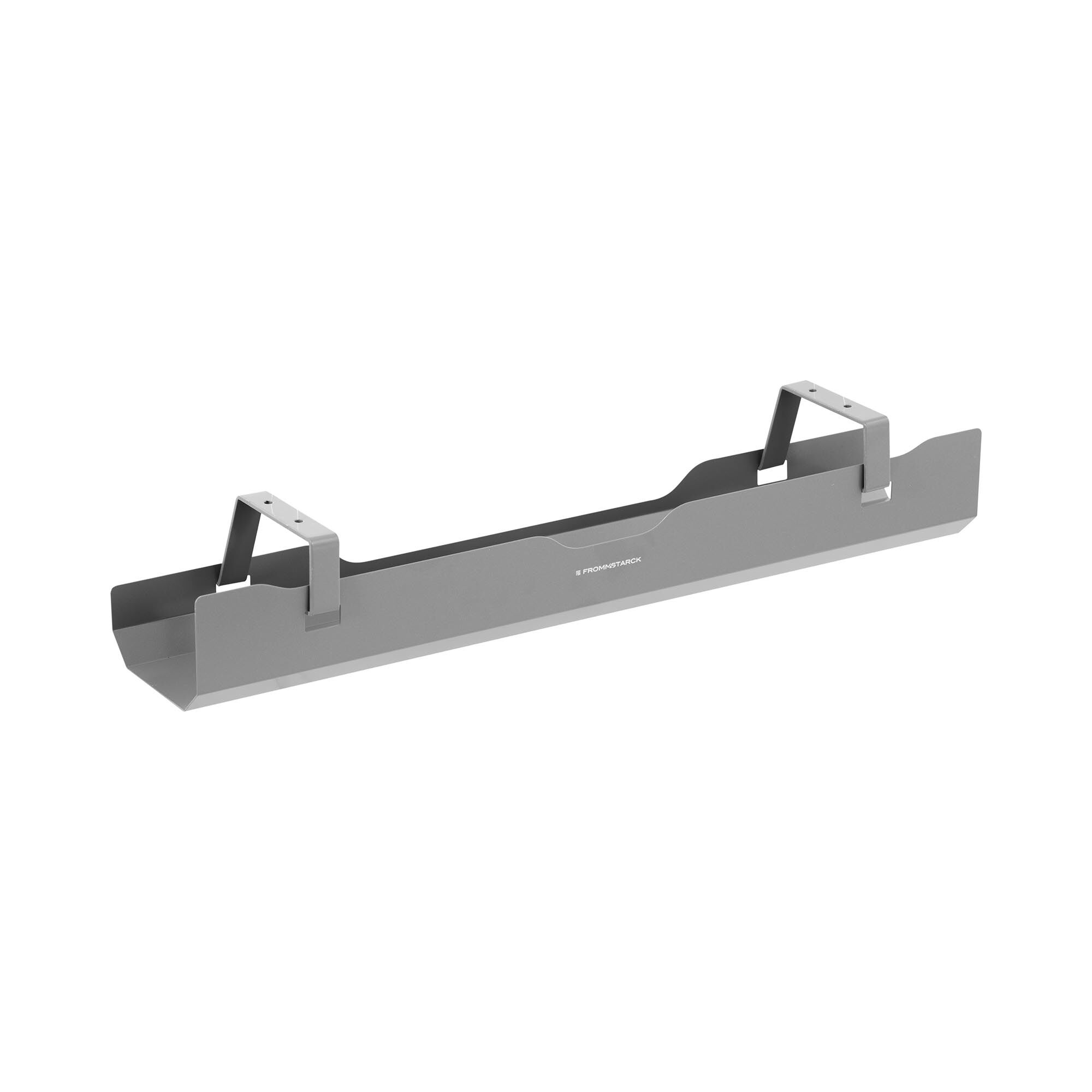 Fromm & Starck Cable Management Tray - 600 x 135 x 108 mm - Grey