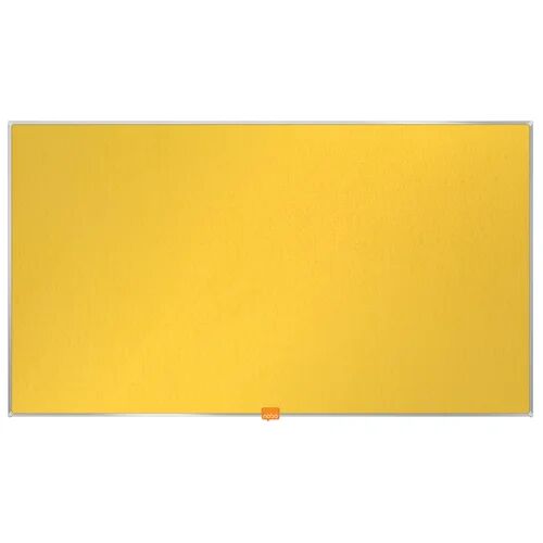 Nobo Wall Mounted Bulletin Board Nobo Surface Colour: Yellow, Size: 51cm H x 89.80cm L  - Size: 20cm H X 60cm W X 2cm D