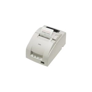 Epson TM U220B - Kvitteringsprinter - to-farvet (monokrom) - dot-matrix - Rulle (7,6 cm) - 17,8 cpi - 9 pin - op til 6 linier/sek. - USB - skærer - skærer - cool white