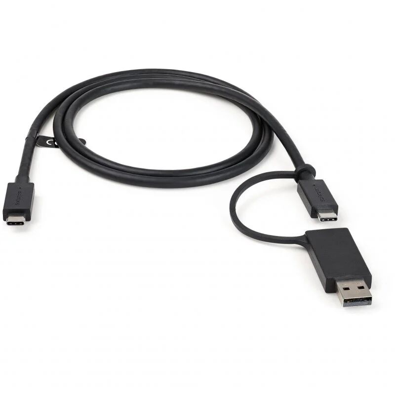 Startech cable usb-c con adaptador usb-a macho/macho 1m negro
