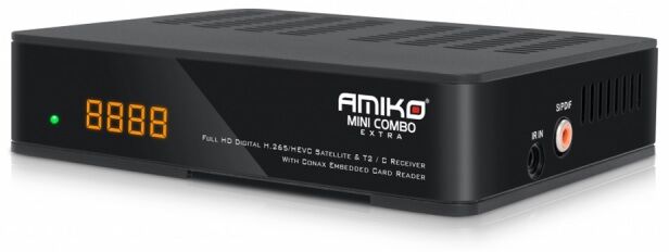 Amiko Receptor Combo Hd H.265/hevc / Media Player (sat + Cabo + Tdt) - Amiko