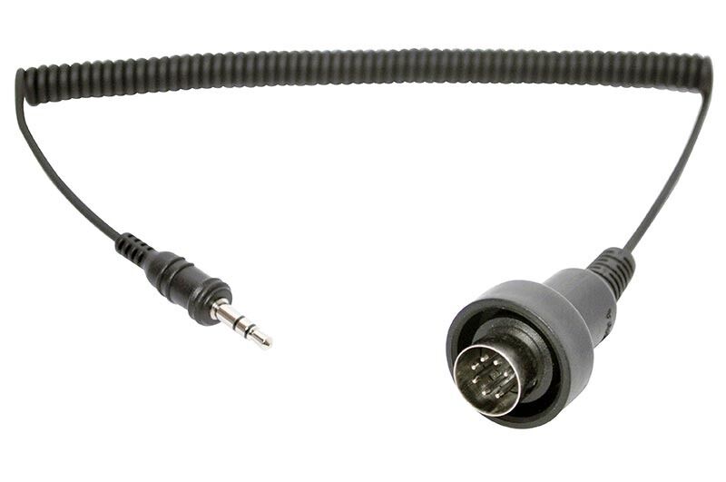 Sena 2-Way Motorola Twin-Pin Connector Rádiový kabel Jedna velikost Černá