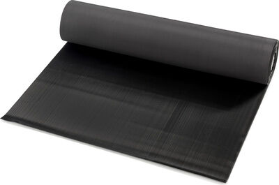 Stairville Rubber Stage Mat 1m x 10m Black