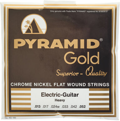 Pyramid Gold Flatwound 412100