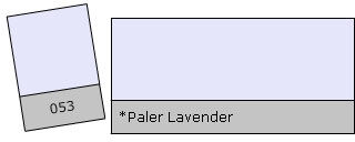 Lee Colour Filter 053 Pa. Lavender Paler Lavender