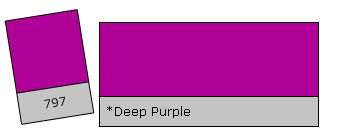 Lee Colour Filter 797 Deep Purple Deep Purple