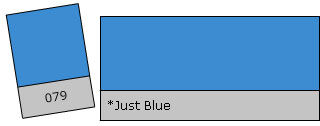 Lee Filter Roll 079 Just Blue Just Blue