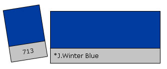 Lee Filter Roll 713 J. Winter Blue J