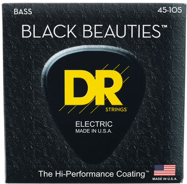 DR Strings Black Beauties BKB-45