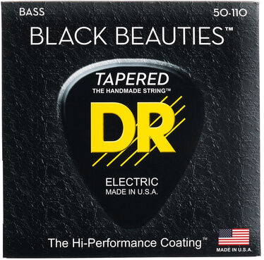 DR Strings Black Beauties BKBT-50