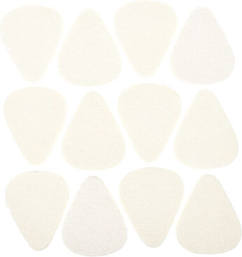 Dunlop Felt Pick White White