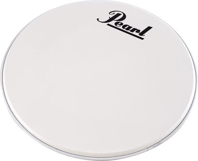 Pearl 24 Bass Drum Front Head White White