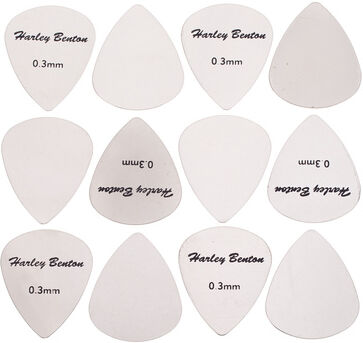 Harley Benton Stainless Steel Pick Set