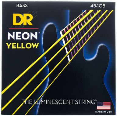 DR Strings Neon Yellow NYB-45