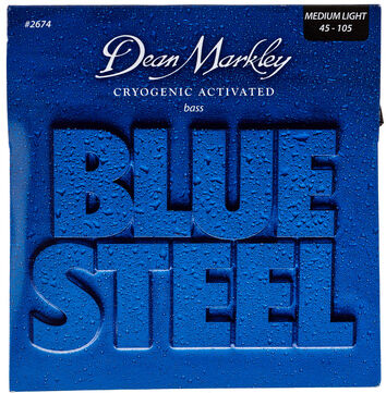 Dean Markley 2674 Blue Steel Bass ML