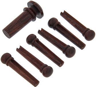 Harley Benton Parts Bridgepin Set TL Plain Natural