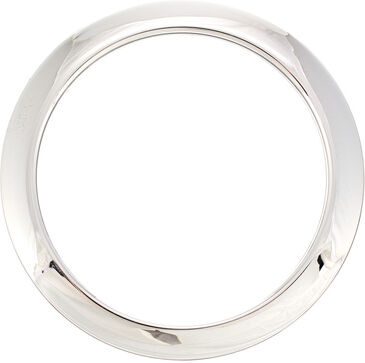 Bass Drum O's 4"" Chrome round HC4 Chrome