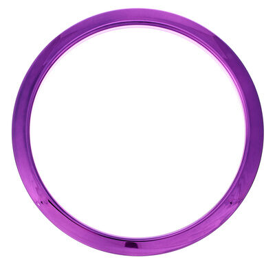 Bass Drum O's 6"" Purple Chrome round HCP6 violet