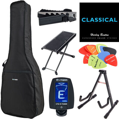 Harley Benton Accessory Classic Guitar Pack Black