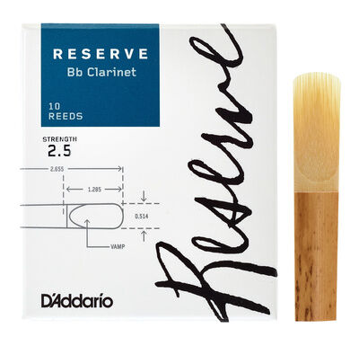 DAddario Woodwinds Reserve Clarinet 2.5