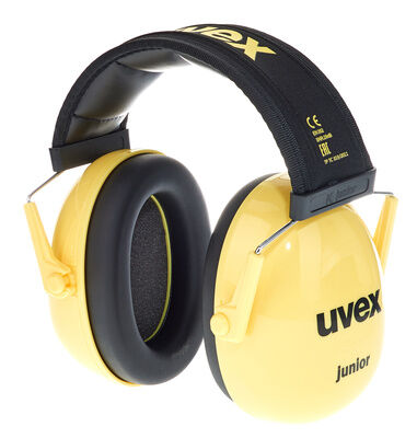UVEX K Junior Ear Protector Black