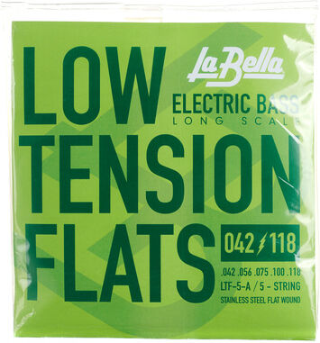 La Bella LTF-5A Bass Flexible Flats LT