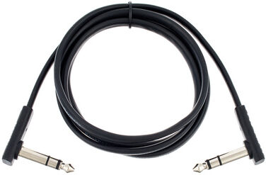 Rockboard Flat TRS Cable 120 cm BK Black