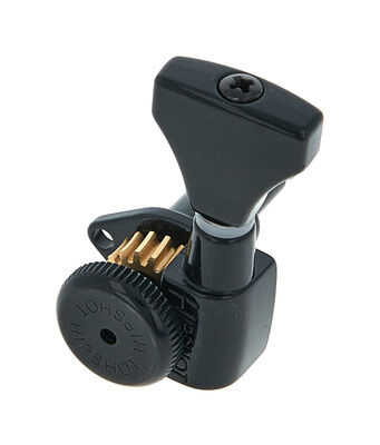 Hipshot Grip-Lock Guitar Tuner BK R Black