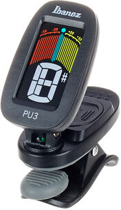 Ibanez PU3 BK Chromatic Clip Tuner Black