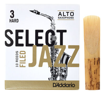 DAddario Woodwinds Select Jazz Filed Alto 3H