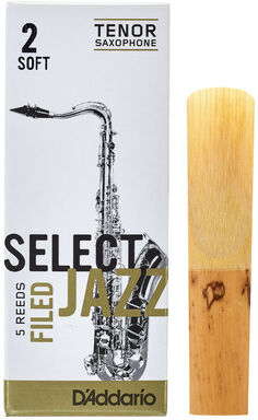 DAddario Woodwinds Select Jazz Filed Tenor 2S