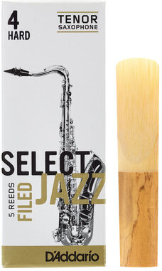 DAddario Woodwinds Select Jazz Filed Tenor 4H