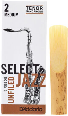 DAddario Woodwinds Select Jazz Unfiled Tenor 2M