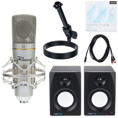 the t.bone SC 440 USB Recording Bundle Black