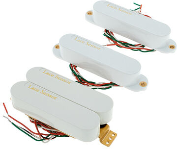 Lace Pickups Deluxe Plus Set White