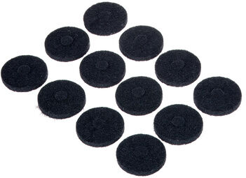 Harley Benton Felt Washers Set Black Black