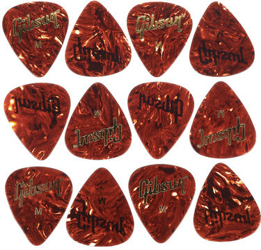 Gibson Tortoise Picks Medium 12pc