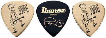 Ibanez Paul Gilbert Pick Set B G Gold